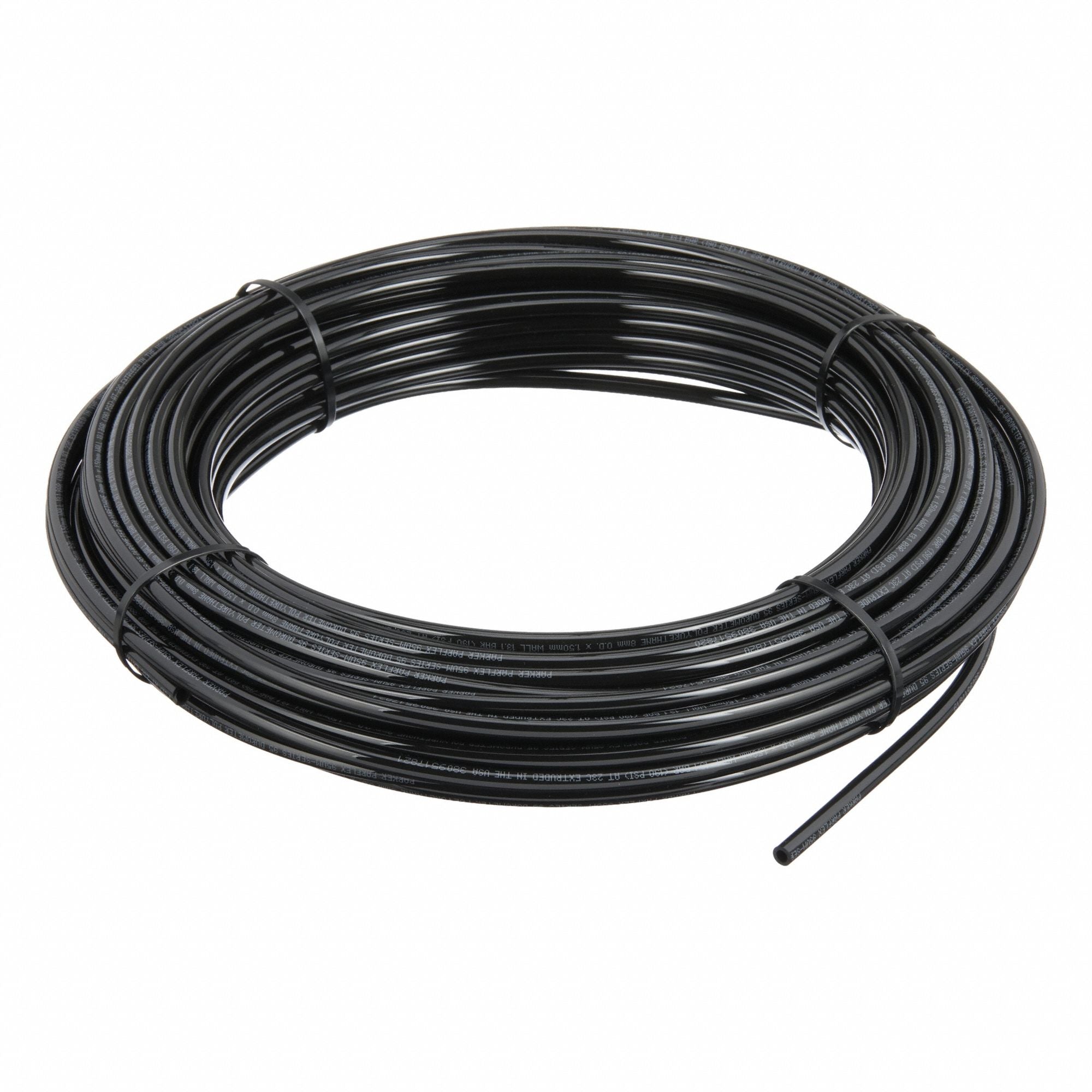 PARKER 95UM8X15BLK0100 Tubing Black Overall 100 ft L
