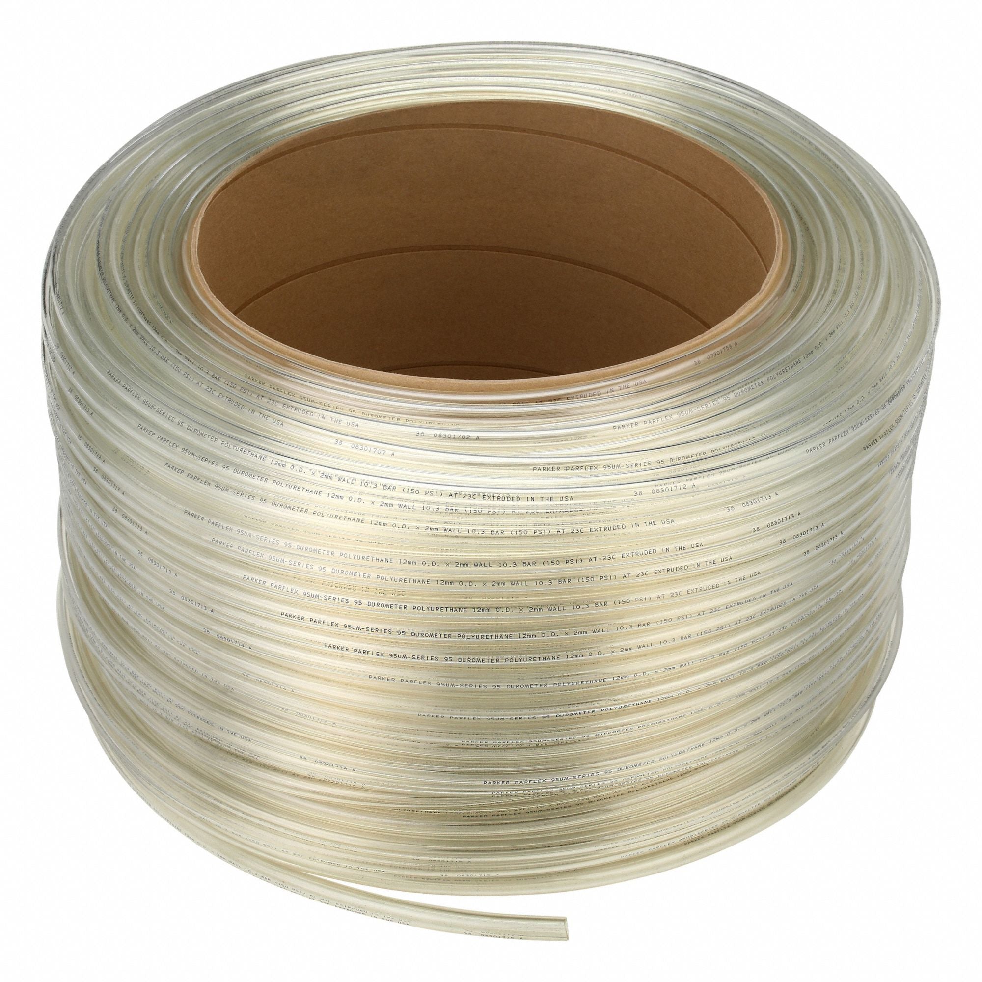 PARKER 95UM12X20500 Tubing Natural Overall 500 ft L