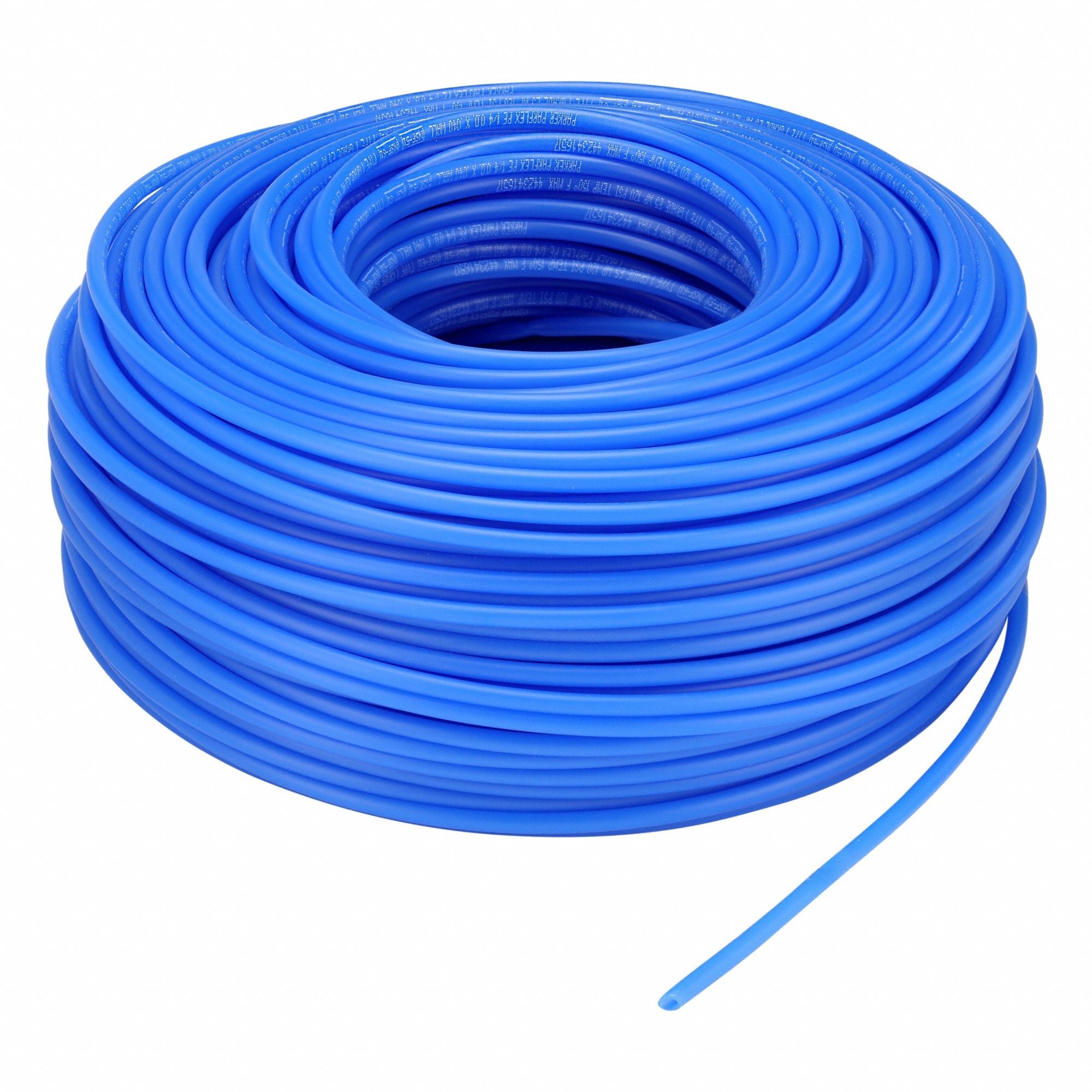 PARKER E43B0500 Tubing Blue Overall 500 ft L