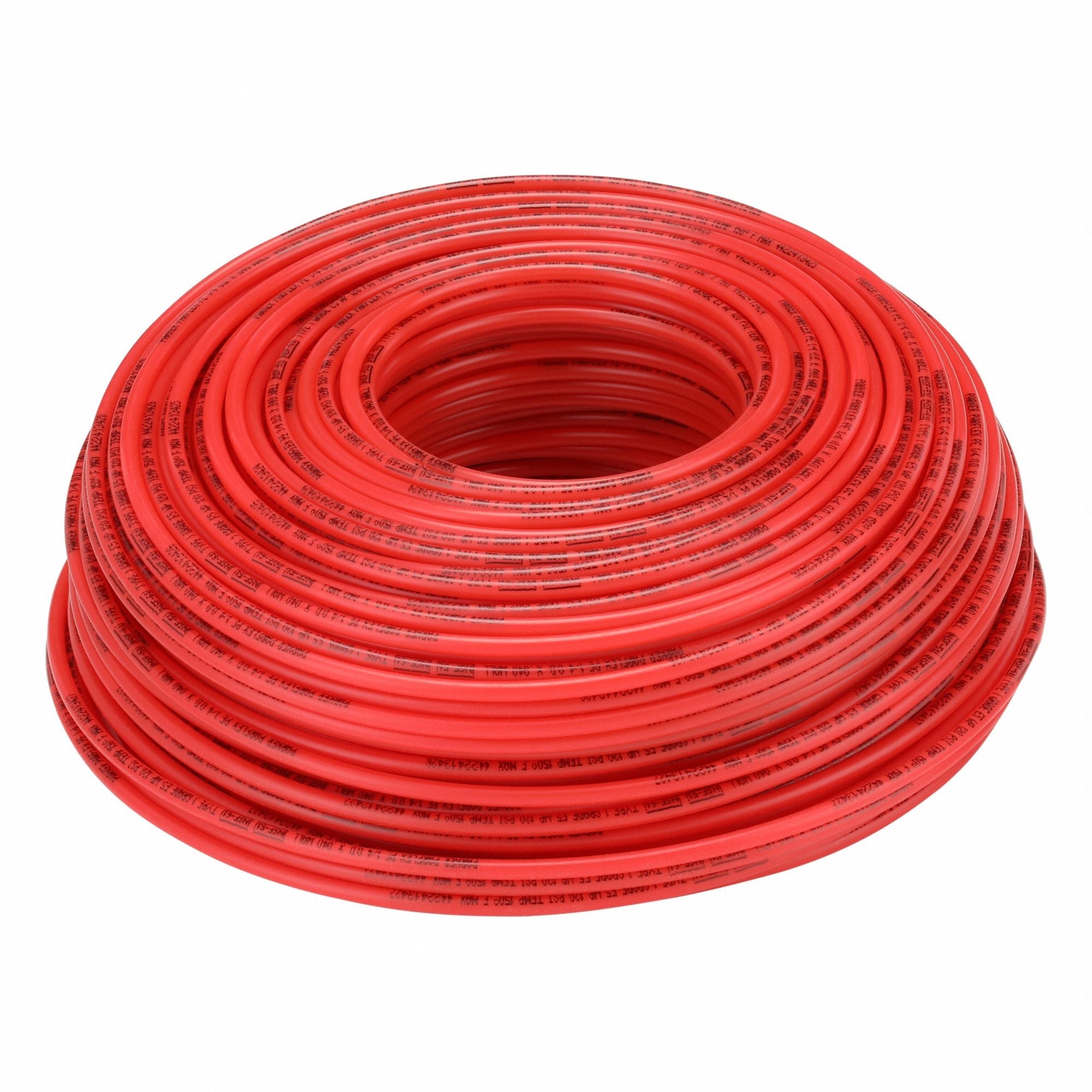 PARKER E43R0500 Tubing Red Overall 500 ft L