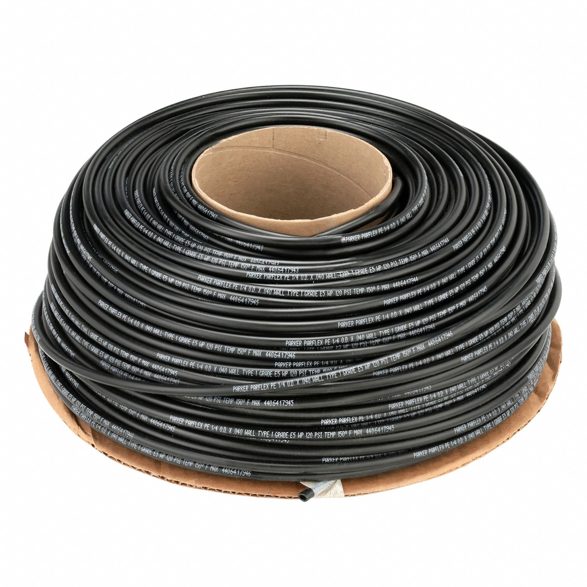 PARKER EB430500 Tubing Black Overall 500 ft L