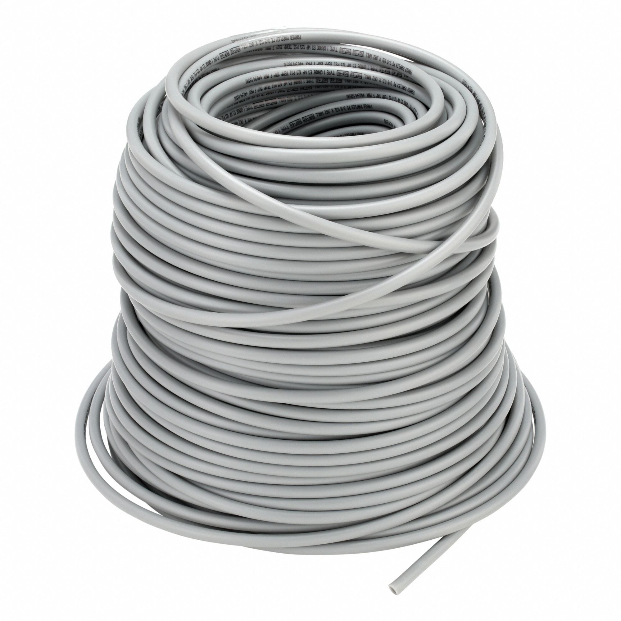 PARKER E64GRA0500 Tubing Grey Overall 500 ft L