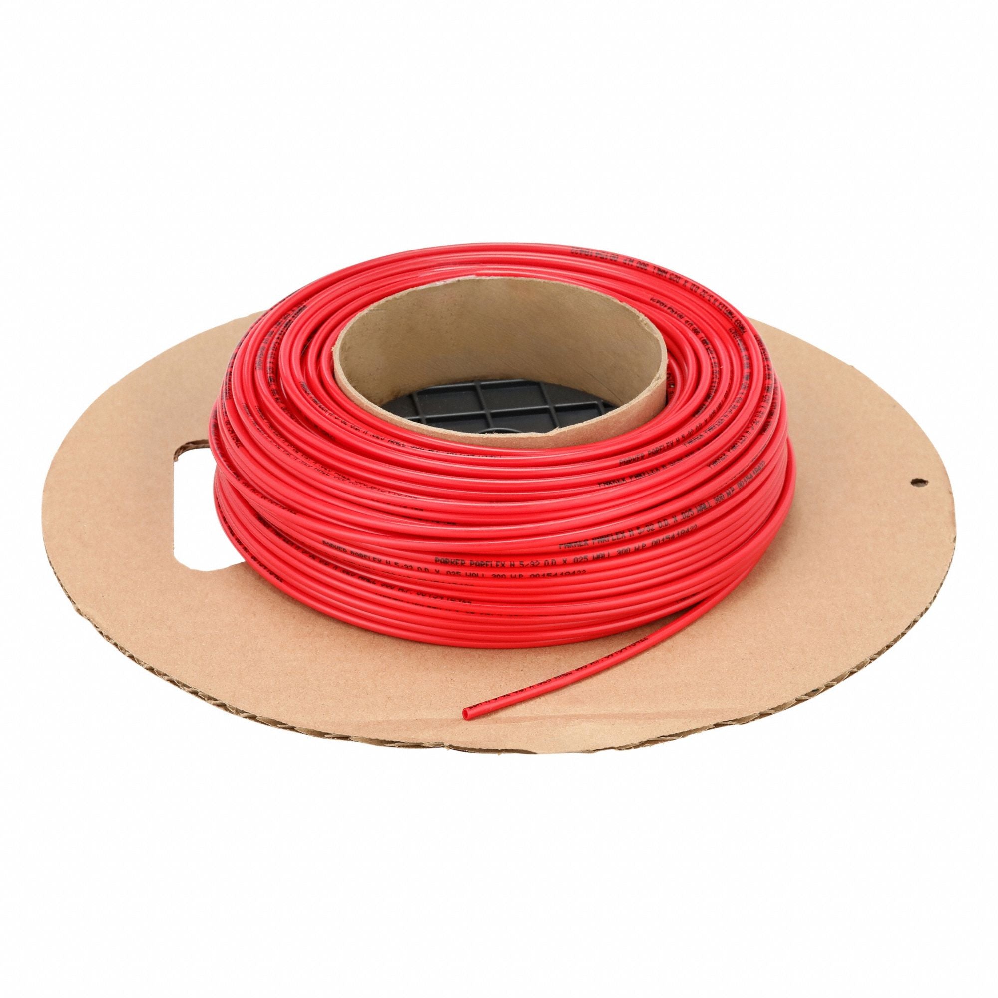 PARKER N25025RED Tubing Red Overall 250 ft L