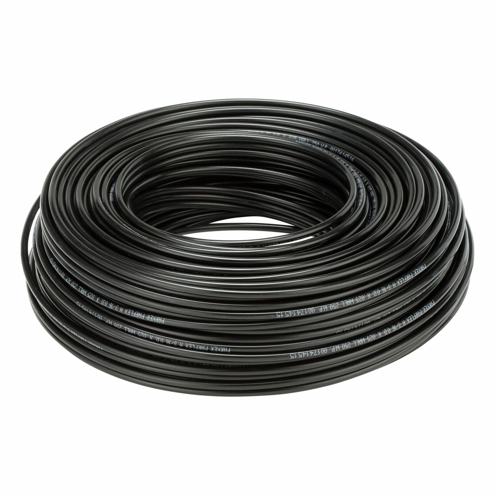 PARKER NB3025 Tubing Black Overall 250 ft L