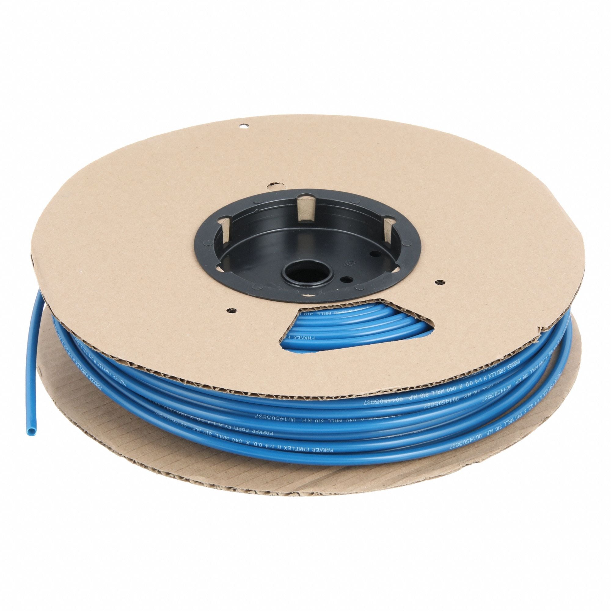 PARKER N4040BLU Tubing Blue Overall 250 ft L
