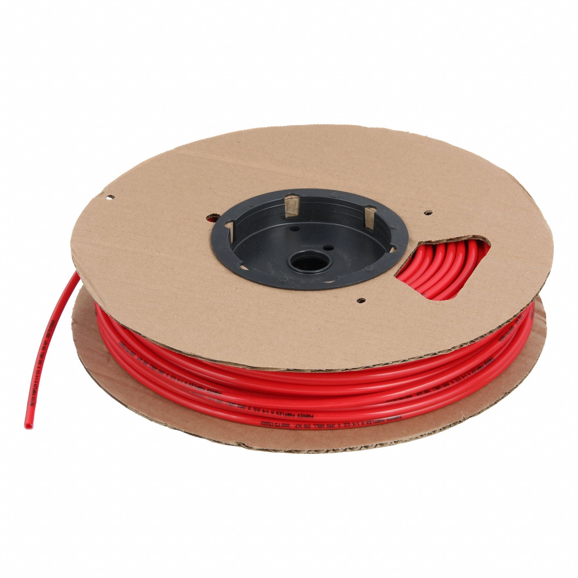 PARKER N4040RED Tubing Red Overall 250 ft L