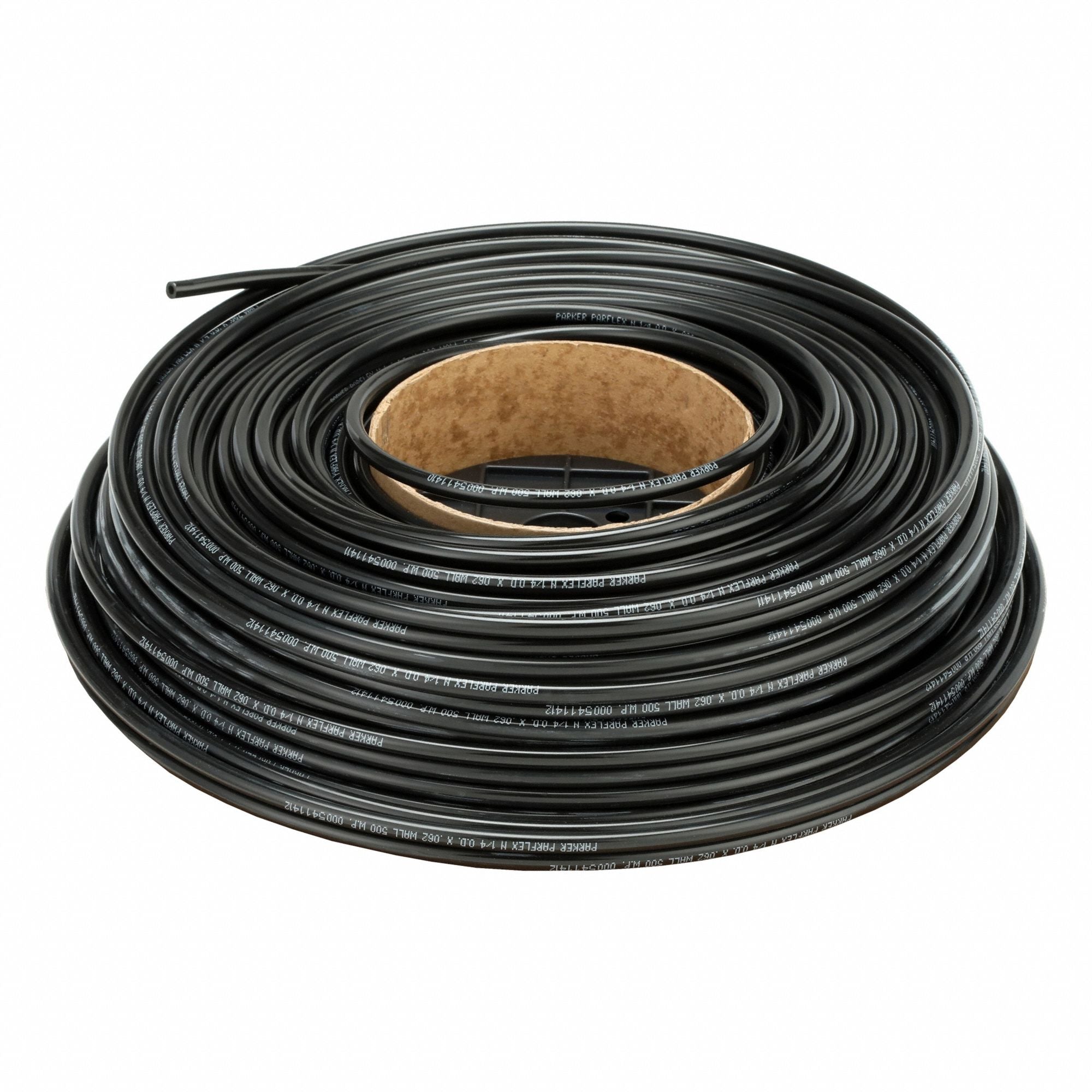 PARKER NB4062 Tubing Black Overall 250 ft L