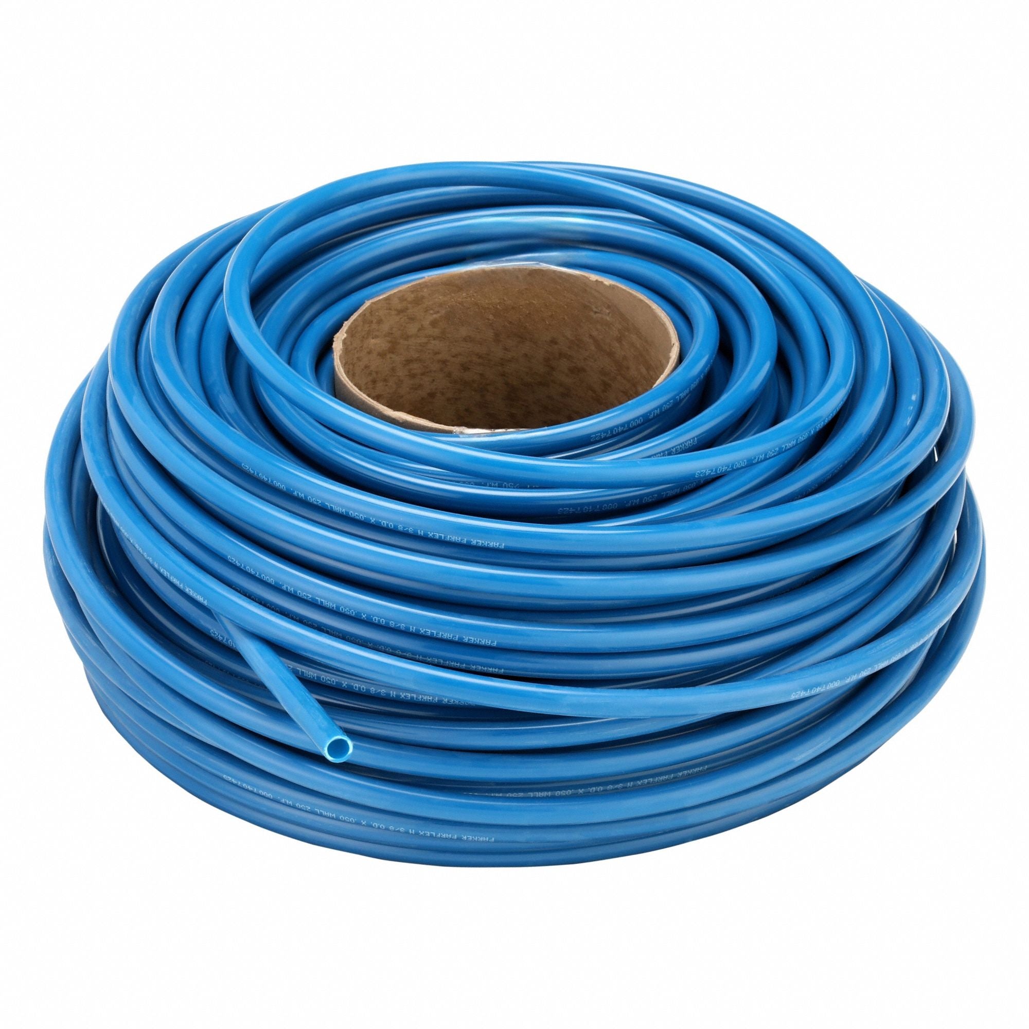 PARKER N6050BLU Tubing Blue Overall 250 ft L