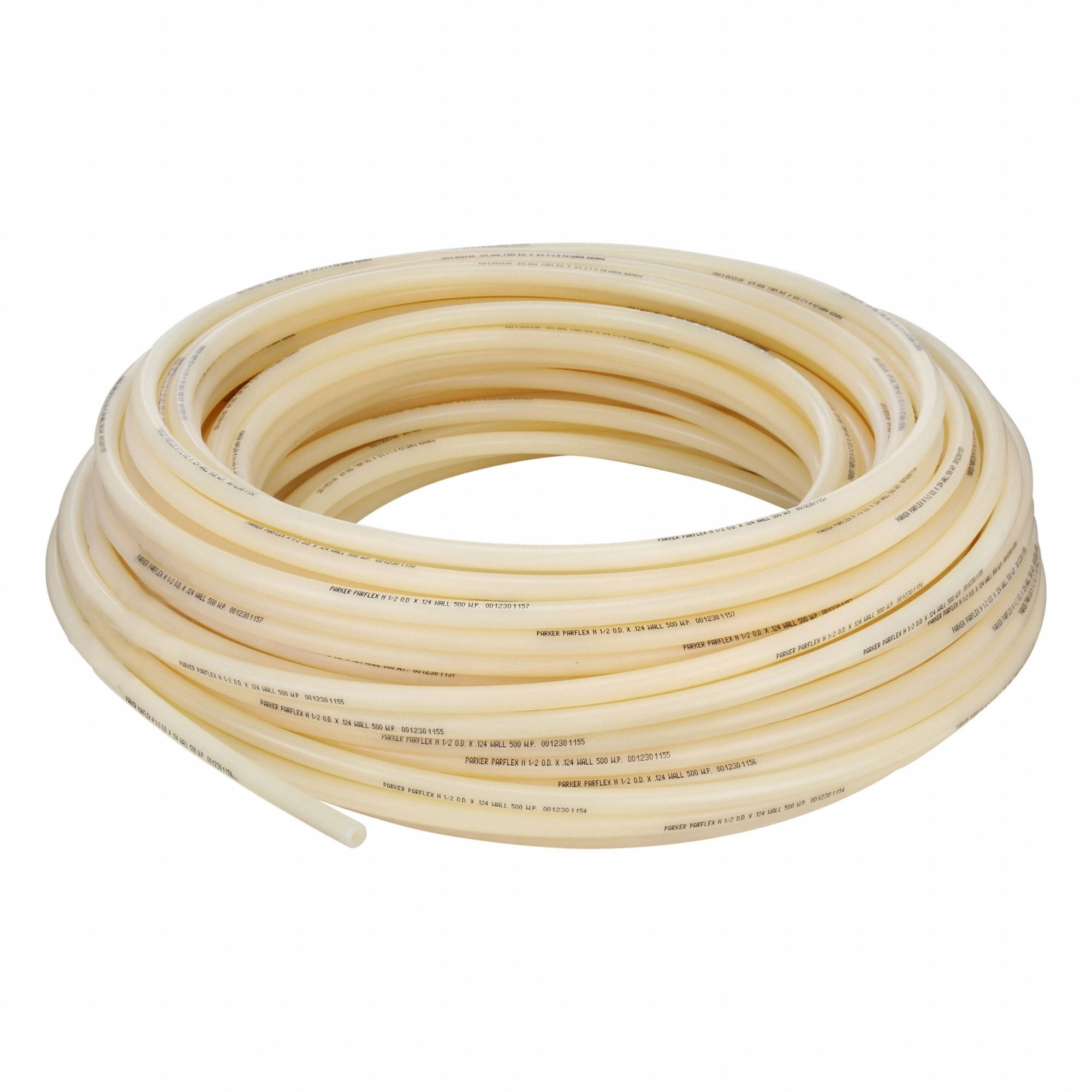 PARKER NN8124 Tubing Natural Overall 250 ft L