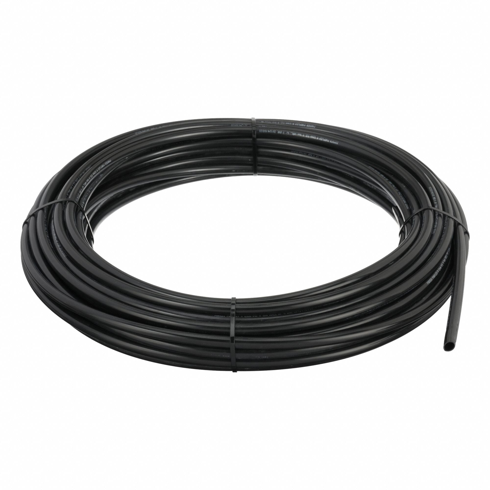 PARKER NB12X1 Tubing Black Overall 100 ft L