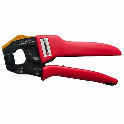 BURNDY YF268CFSL Ratchet Crimper 26 to 8 AWG 7 L