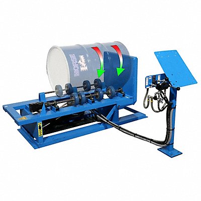 MORSE 4563 Drum Roller Hydraulic Lift Drum Loading