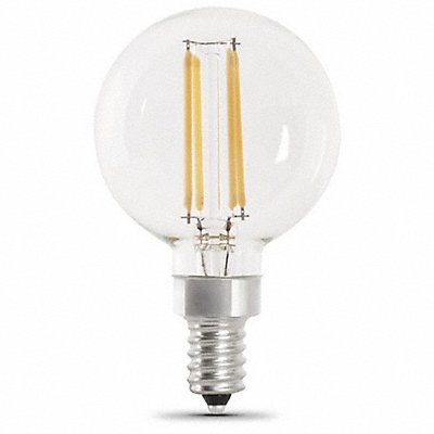 FEIT ELECTRIC BPG1660950CAFIL2RP 5.5 W G16-1/2 Candelabra Screw (E12) PK2