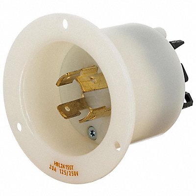 HUBBELL HBL2415ST Locking Receptacle