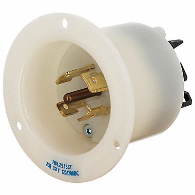 HUBBELL HBL2515ST Locking Receptacle