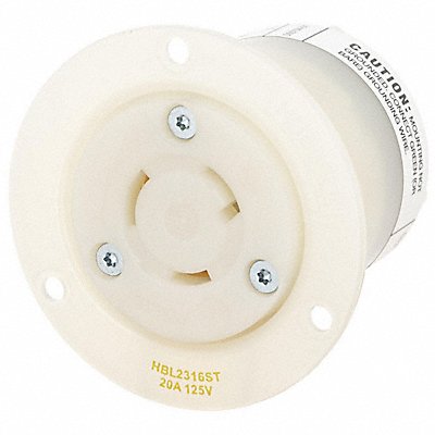 HUBBELL HBL2316ST Locking Receptacle