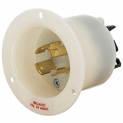 HUBBELL HBL2435ST Locking Receptacle
