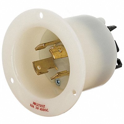 HUBBELL HBL2735ST Locking Receptacle