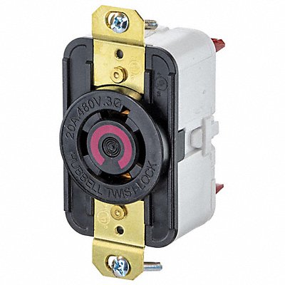HUBBELL HBL2430ST Locking Receptacle