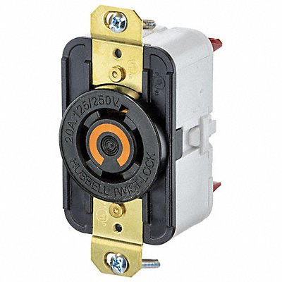 HUBBELL HBL2410ST Locking Receptacle