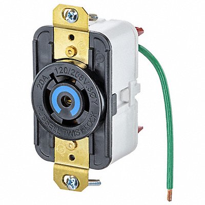 HUBBELL HBL2510ST Locking Receptacle