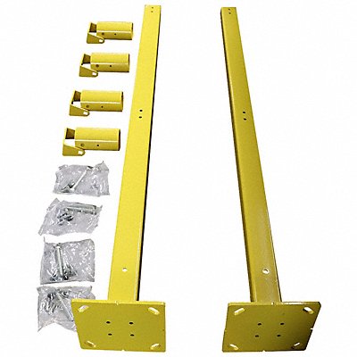 EDGESAFE SAFETY RAILING ESRSTARTERPCY Safety Handrail Steel Yellow 43-5/16 H