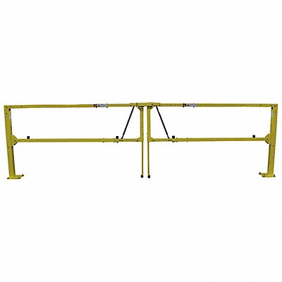 EDGESAFE SMART GATE ESGDBL192PCY Dock Gate Manual 228 W Concrete Yellow
