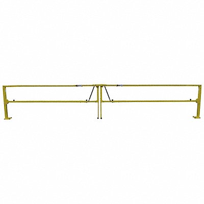 EDGESAFE SMART GATE ESGDBL288PCY Dock Gate Manual 324 W Concrete Yellow