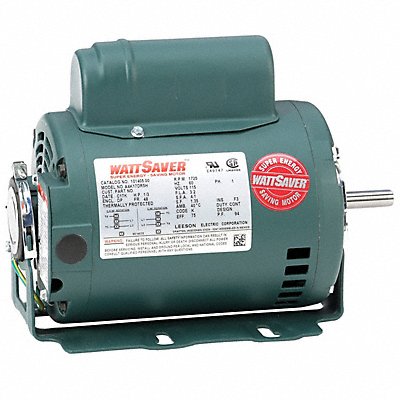 LEESON 10140500 HVAC Motor 0.33 hp 115VAC Shaft 1 1/2 L