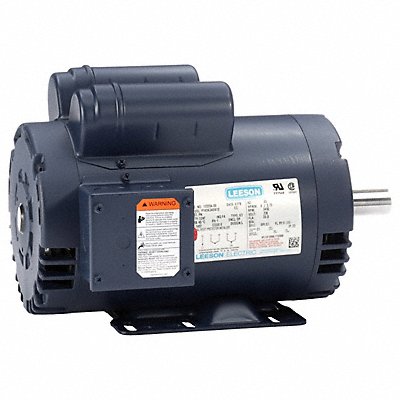 LEESON 12055400 Air Compressor Motor 5 hp 230V 13 3/16 L