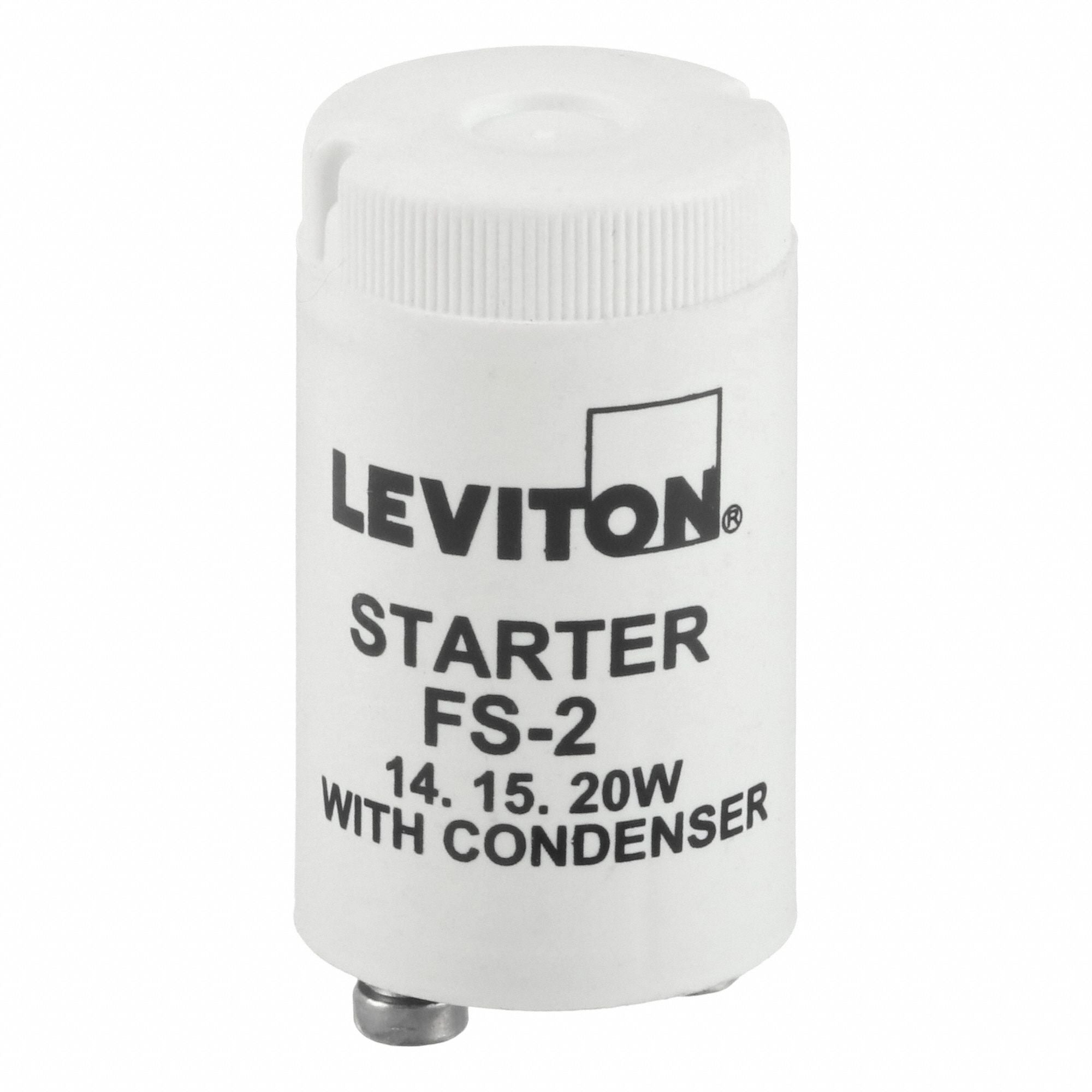 LEVITON 13886 Fluorescent Starter 20W Number of Pins 2