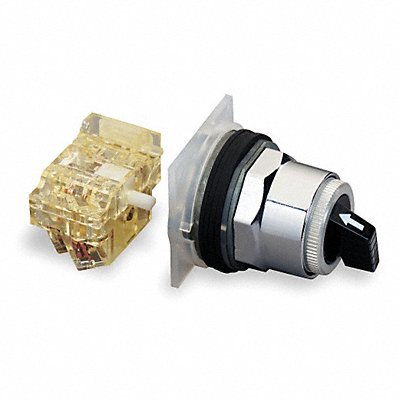 SCHNEIDER ELECTRIC 9001KS46B9001KA1 Selector Switch Non Illuminated 3Pos 30mm Black