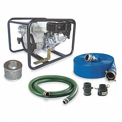DAYTON 7AJ17 Engine Driven Utility Pump 163cc 2