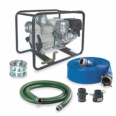 DAYTON 7AJ19 Engine Driven Utility Pump 337cc 4