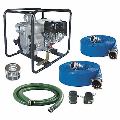 DAYTON 7AJ21 Engine Driven Utility Pump 242cc 3