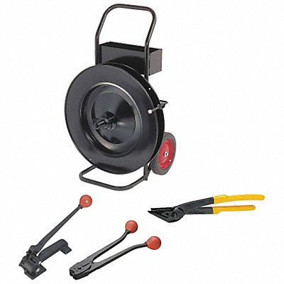 GRAINGER 66DK11 Strapping Tool Kit 1/2 Flat Surface