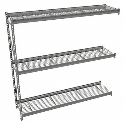 TENNSCO 6940 Bulk Storage Rack Add On 24inx96inx96in