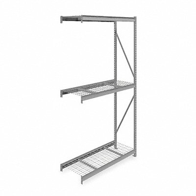 TENNSCO 6940 Bulk Storage Rack AddOn 24inx120inx60in