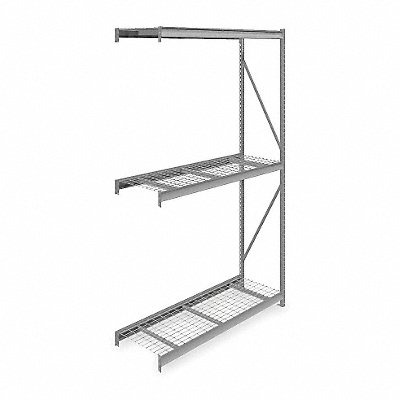 TENNSCO 6940 Bulk Storage Rack AddOn 24inx120inx72in