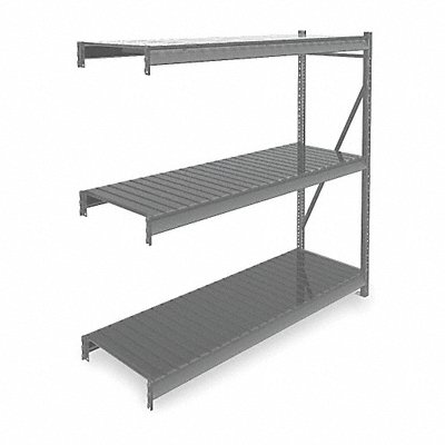 TENNSCO 6940 Bulk Storage Rack Add On 24inx72inx72in
