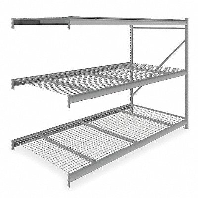 7B346 TENNSCO 6940 Bulk Storage Rack Add On 48inx72inx96in