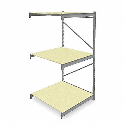 7B945 TENNSCO 6940 Bulk Storage Rack Add On 48inx96inx48in