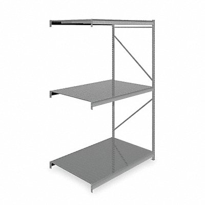 7B979 TENNSCO 6940 Bulk Storage Rack Add On 48inx120inx72in