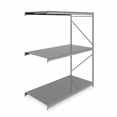 7B982 TENNSCO 6940 Bulk Storage Rack Add On 48inx120inx96in