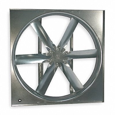 DAYTON 7D530 Belt Driven Supply Fan 48In BldDia Stl 208-230/440V