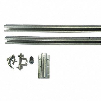 DAYTON 7CZ57 Festoon Track Kit C-Track L 30 Ft