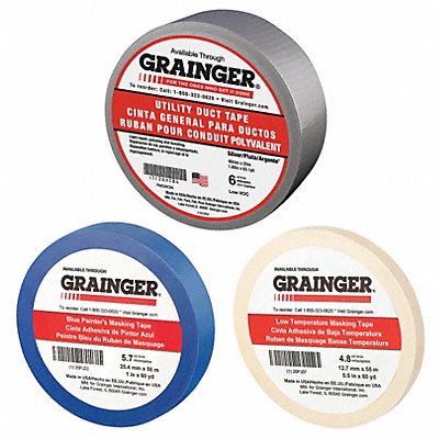 GRAINGER 7DW83 Duct and Masking Tape Kit