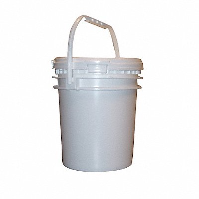 BWAY 7J111 Pail Polyethylene White Screw Top Lid