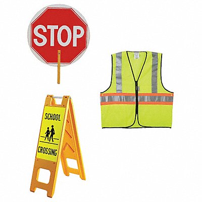 GRAINGER 7Y369 Crosswalk Safety Kit Large