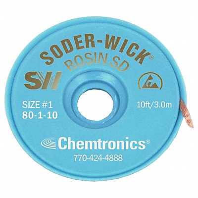 CHEMTRONICS 80110 CHEMTRONICS No.1 Desoldering Wick